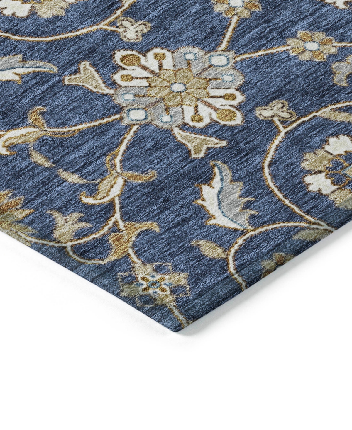 Addison Chantille Machine Washable Acn1149 5'x7'6" Area Rug In Navy