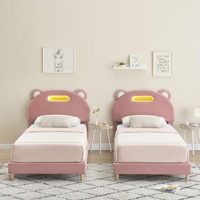 Led Twin Bed Frame with