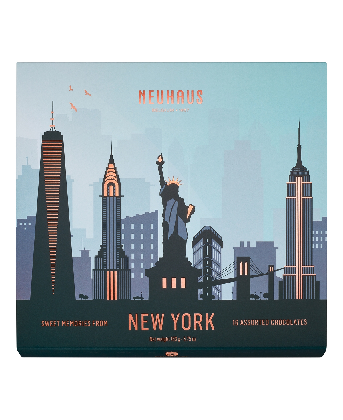 Neuhaus New York Souvenir Collection Assorted Chocolates, 16 Piece In No Color