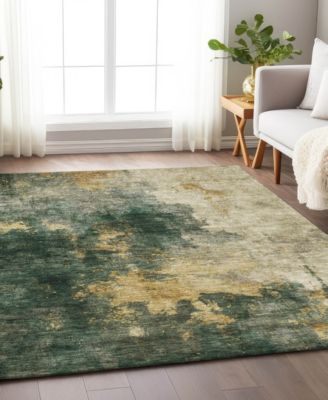 Addison Chantille Machine Washable Acn1072 Rug Collection In Brown