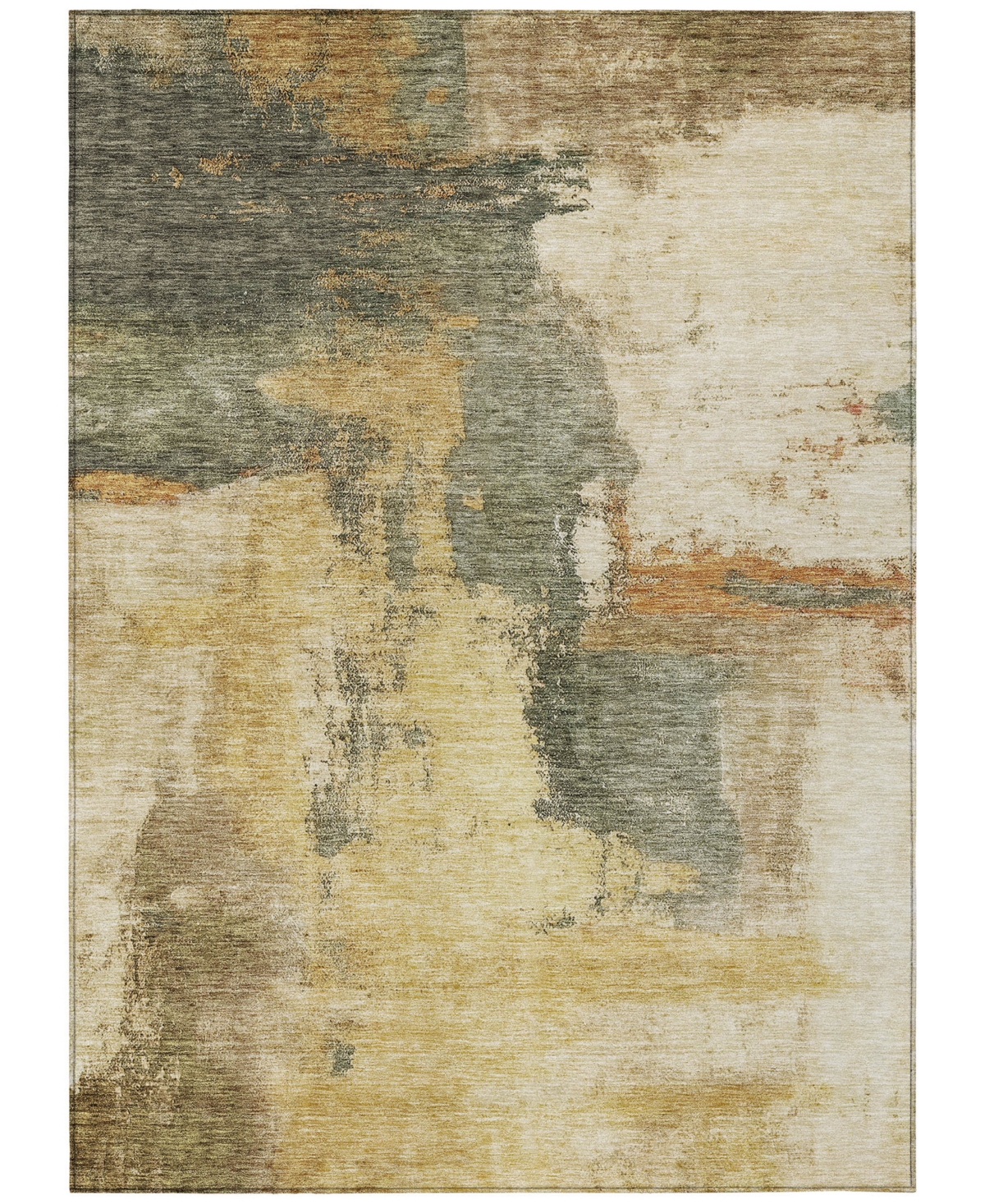 Addison Chantille Mahine Washable Acn1068 9'x12' Area Rug In Sage