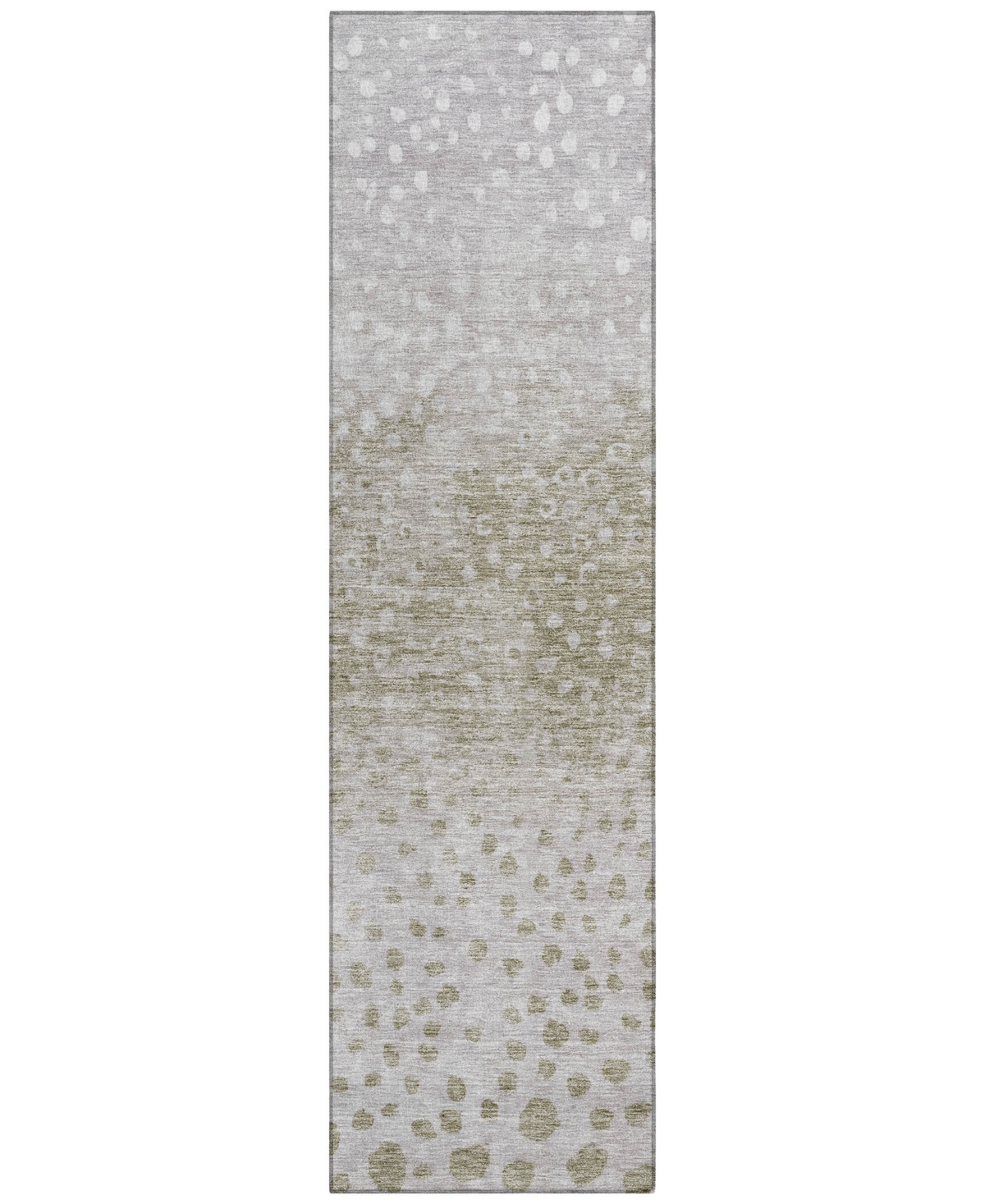 Addison Chantille Mahine Washable Acn1074 2'3"x7'6" Runner Area Rug In Taupe