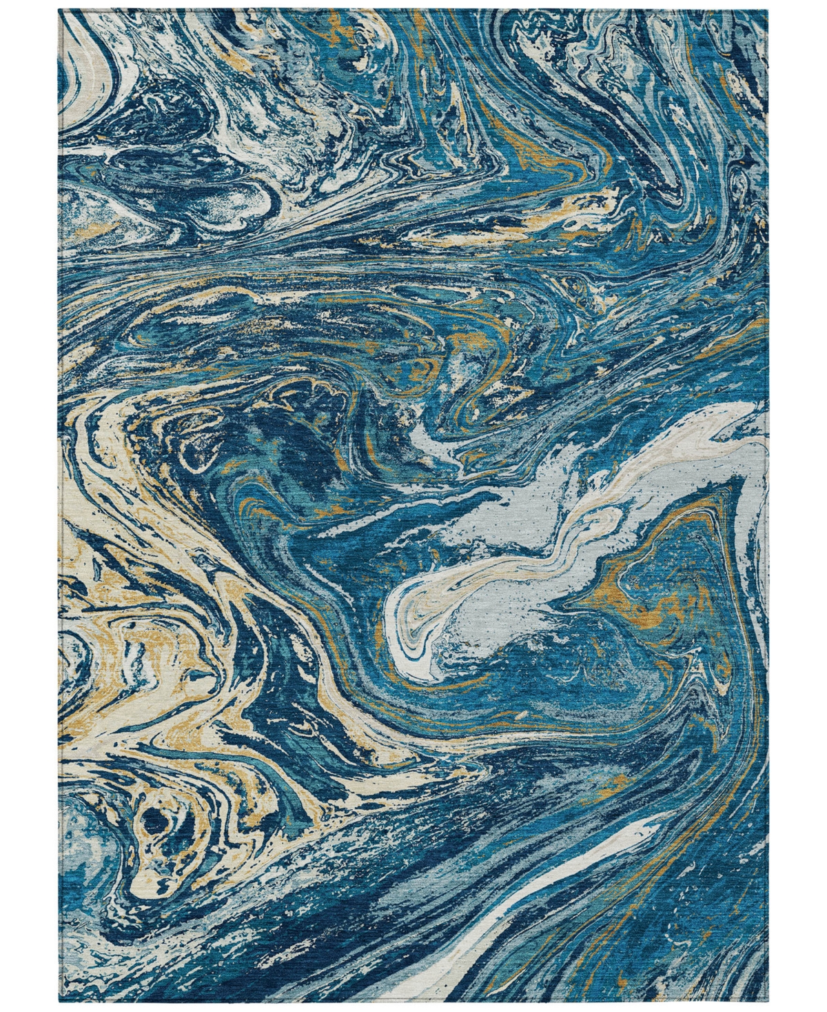 Addison Chantille Mahine Washable Acn1061 9'x12' Area Rug In Navy