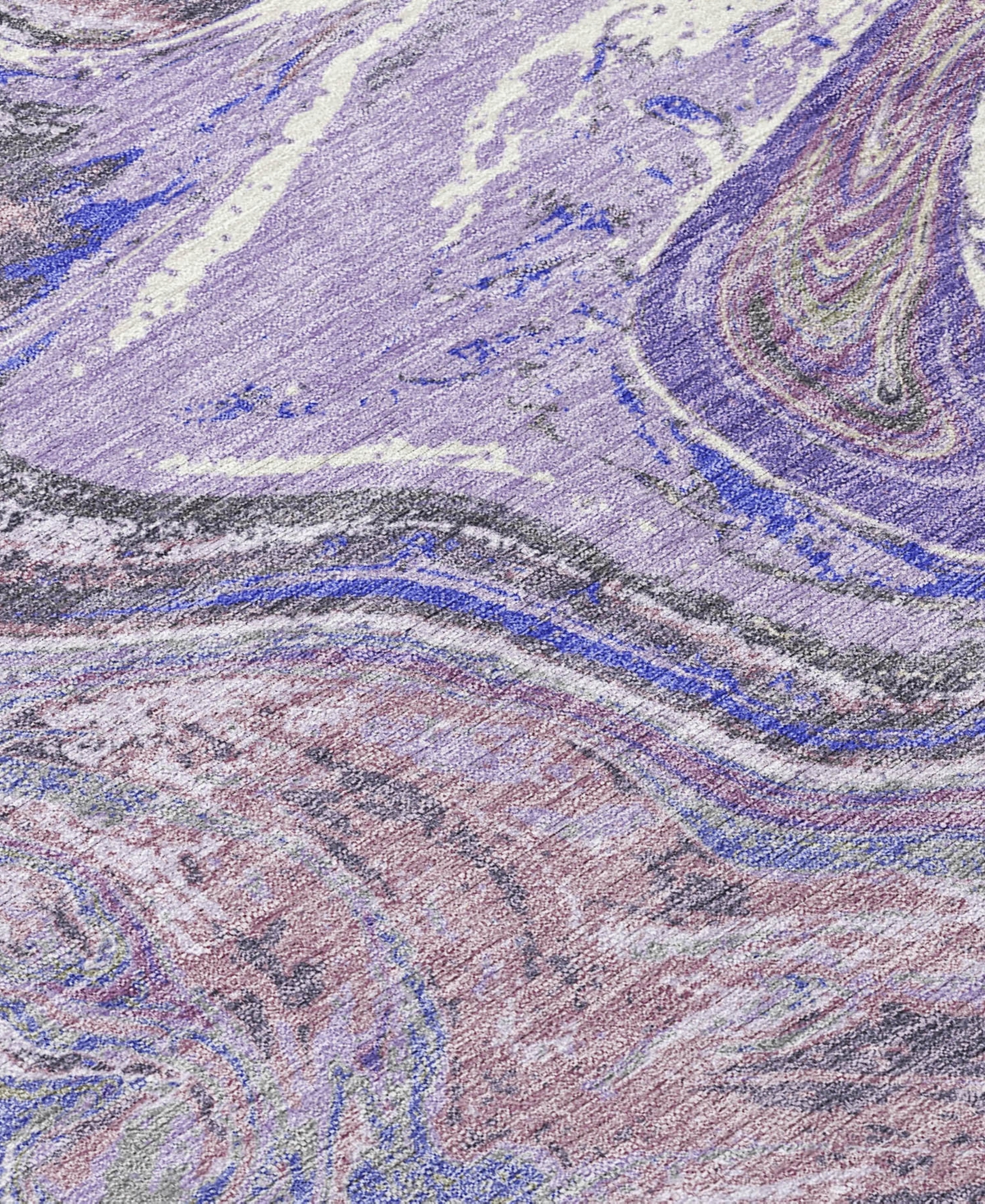 Addison Chantille Mahine Washable Acn1061 8'x10' Area Rug In Lavender