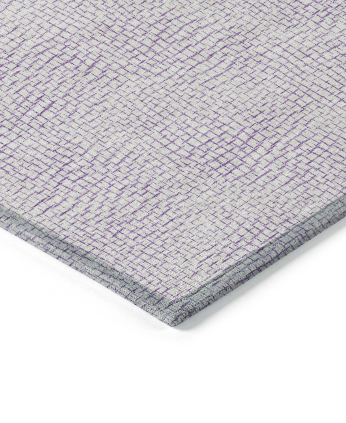 Addison Chantille Mahine Washable Acn1058 5'x7'6" Area Rug In Lavender