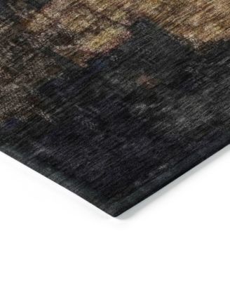 Addison Chantille Machine Washable Acn1209 Rug Collection In Charcoal