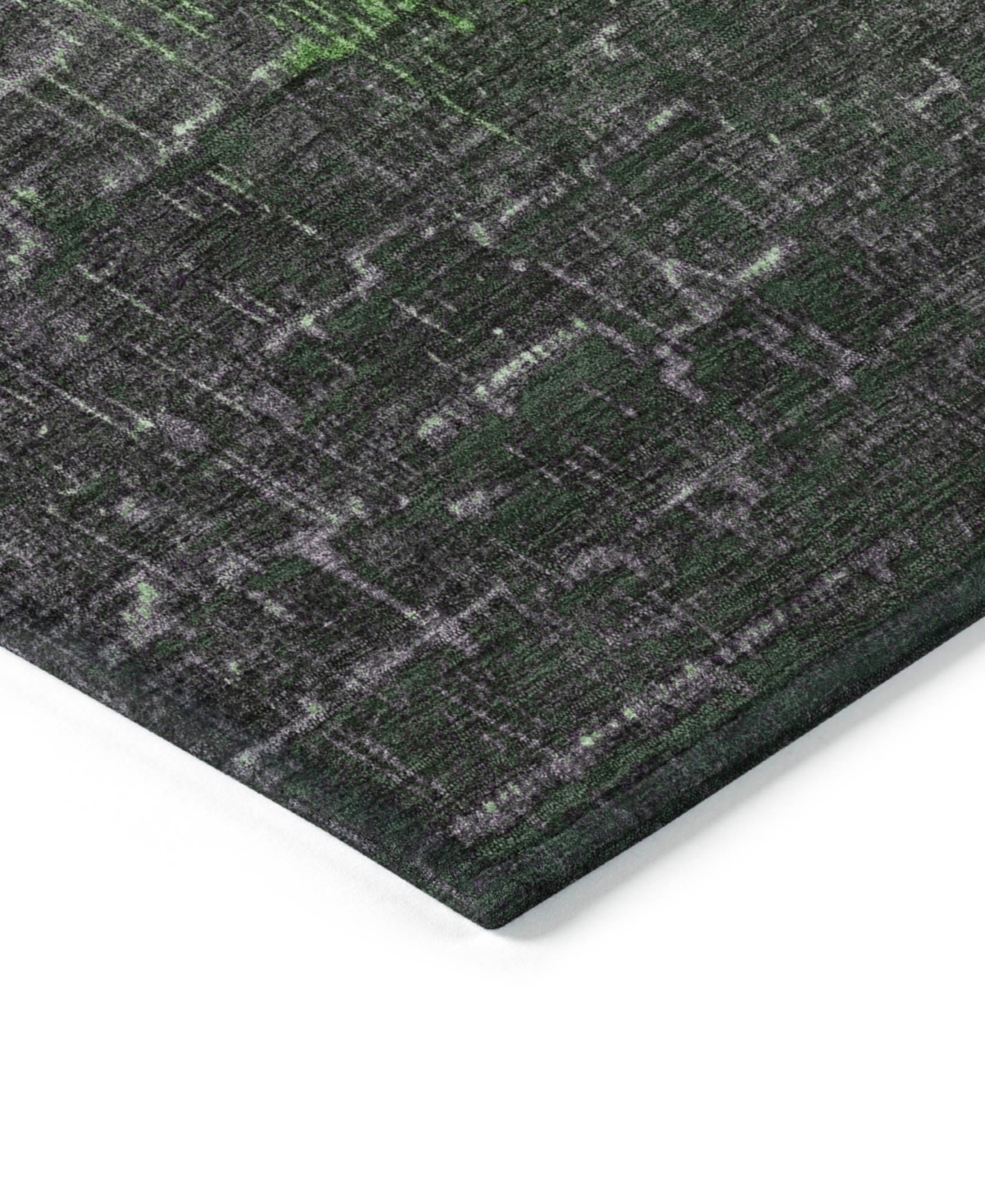 Addison Chantille Mahine Washable Acn1066 2'3"x7'6" Runner Area Rug In Green