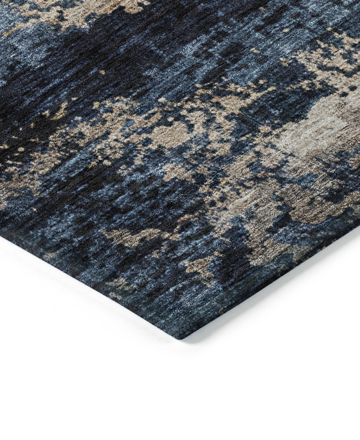 Addison Chantille Machine Washable Acn1195 2'6"x3'10" Area Rug In Navy