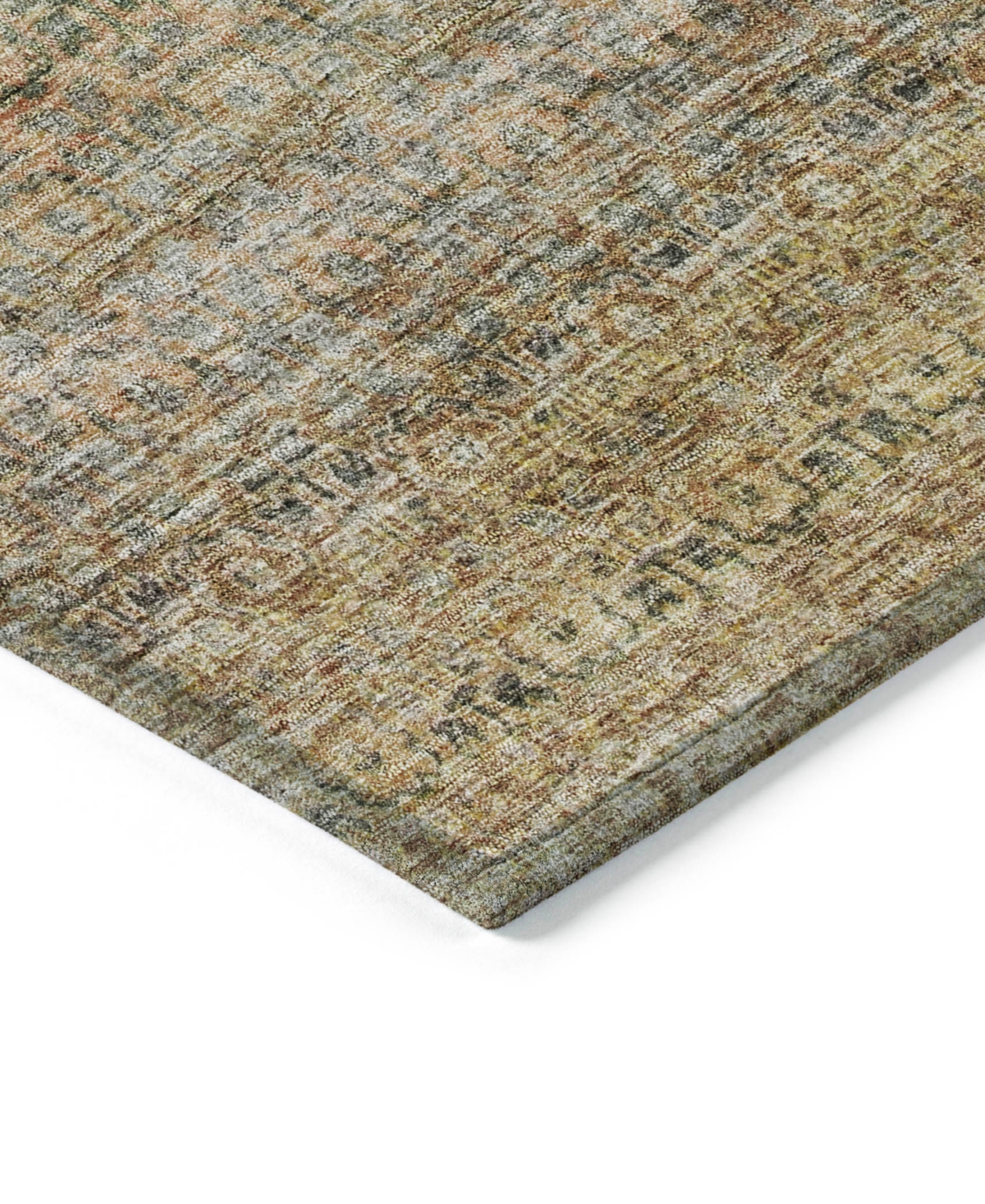 Addison Chantille Machine Washable Acn1174 5'x7'6" Area Rug In Wheat
