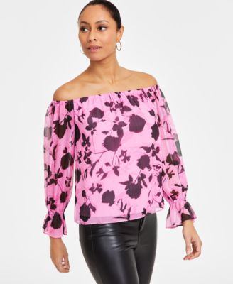 I.N.C. International Concepts - Women's Off-The-Shoulder Top