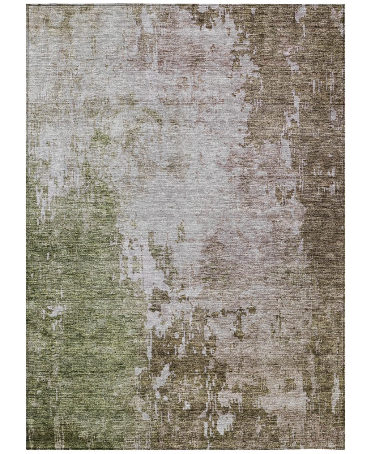 Addison Chantille Machine Washable Acn1159 9'x12' Area Rug In Brown