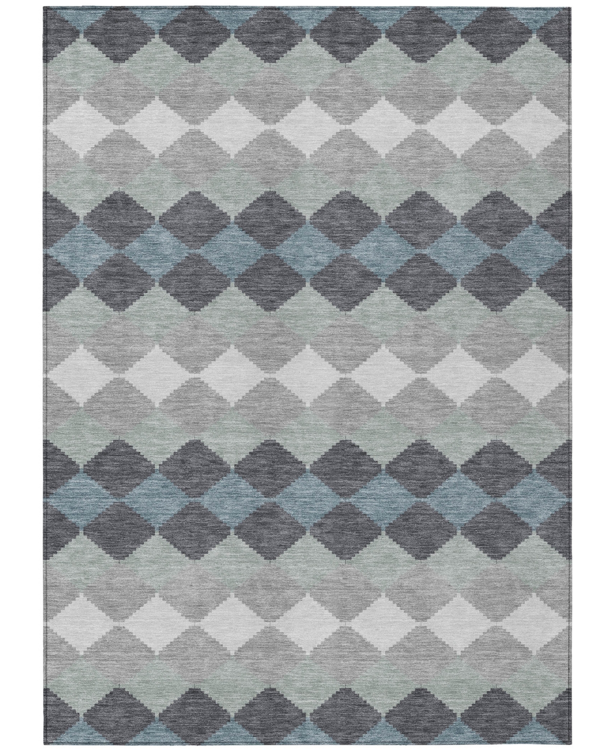 Addison Chantille Machine Washable Acn1007 5'x7'6" Area Rug In Gray