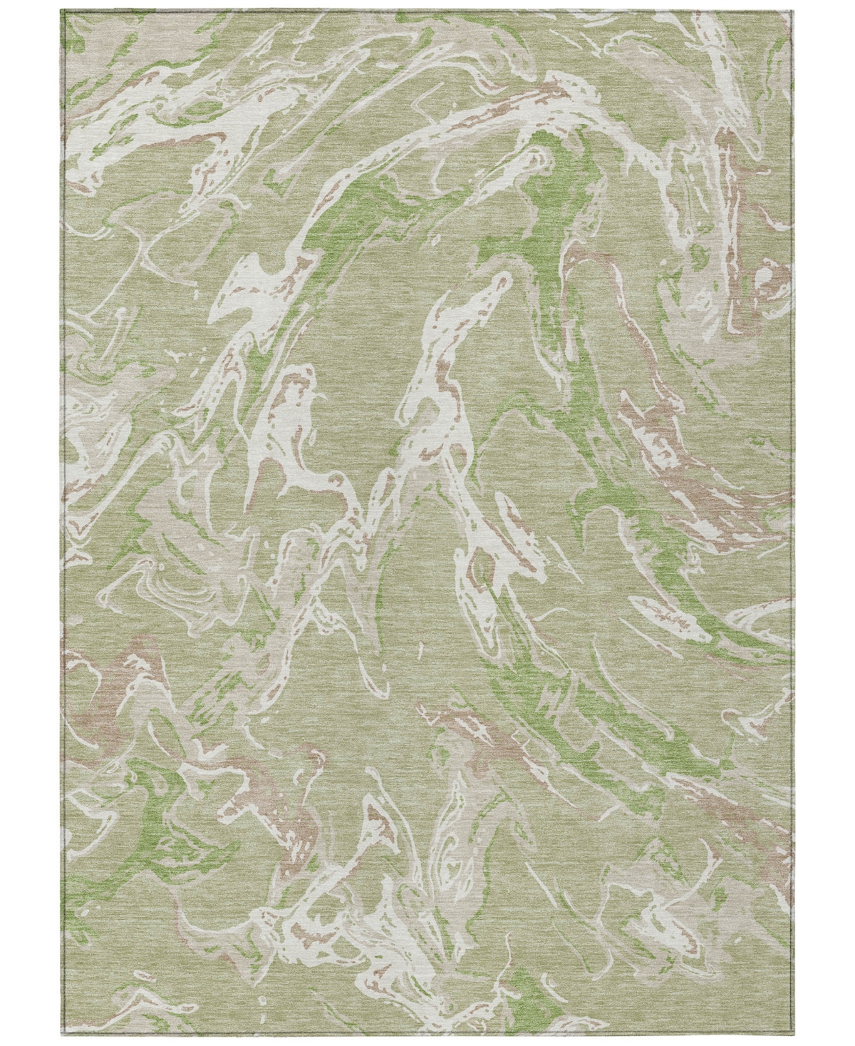 Addison Chantille Mahine Washable Acn1035 2'6"x3'10" Area Rug In Grass
