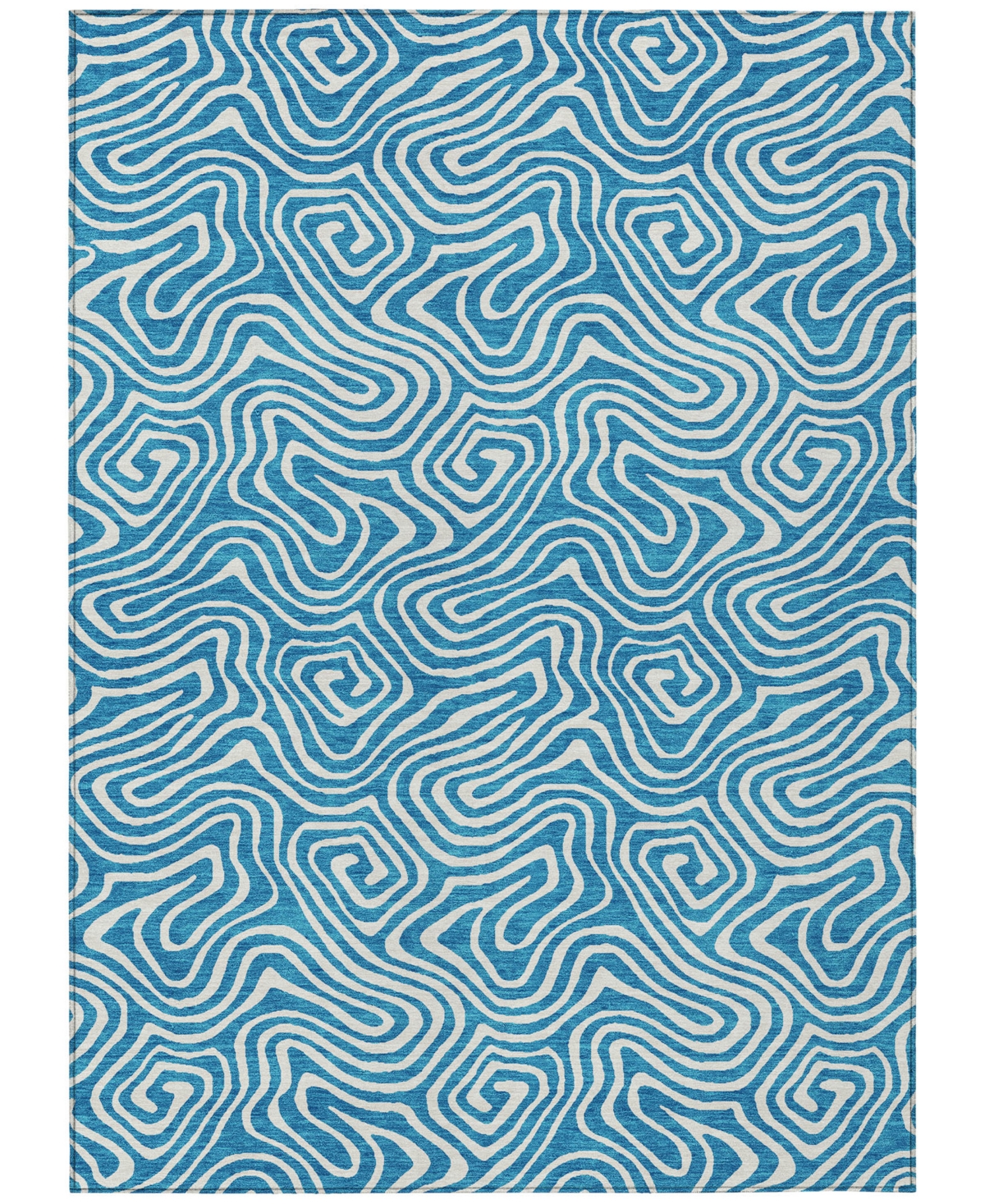 Addison Chantille Mahine Washable Acn1030 3'x5' Area Rug In Teal