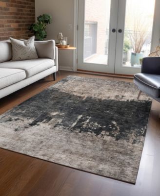 Addison Chantille Machine Washable Acn1215 Rug Collection In Taupe