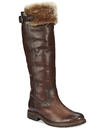 Frye Mara Button Over-The-Knee Boots - Boots - Shoes - Macy's