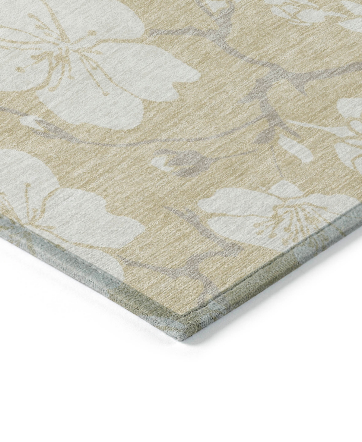 Addison Chantille Mahine Washable Acn1032 9'x12' Area Rug In Beige