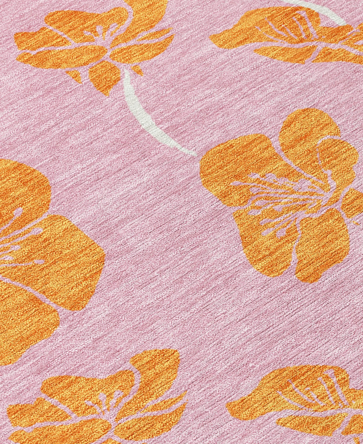 Addison Chantille Mahine Washable Acn1034 2'3"x7'6" Runner Area Rug In Pink