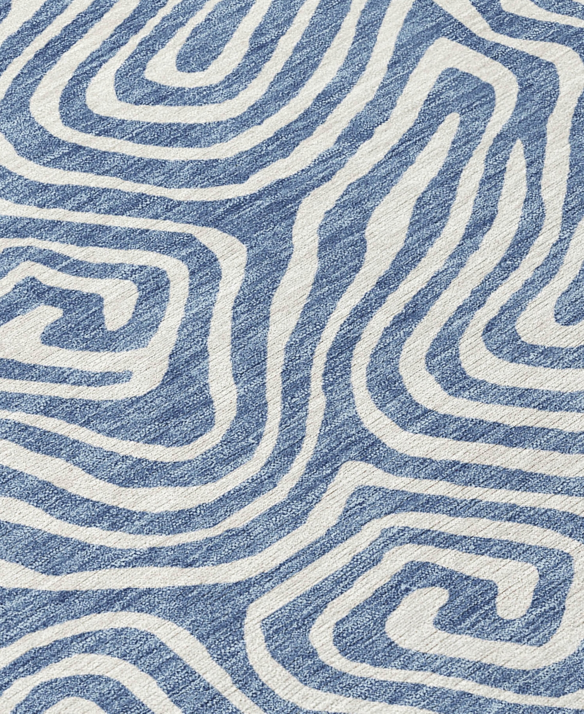 Addison Chantille Mahine Washable Acn1030 2'6"x3'10" Area Rug In Denim