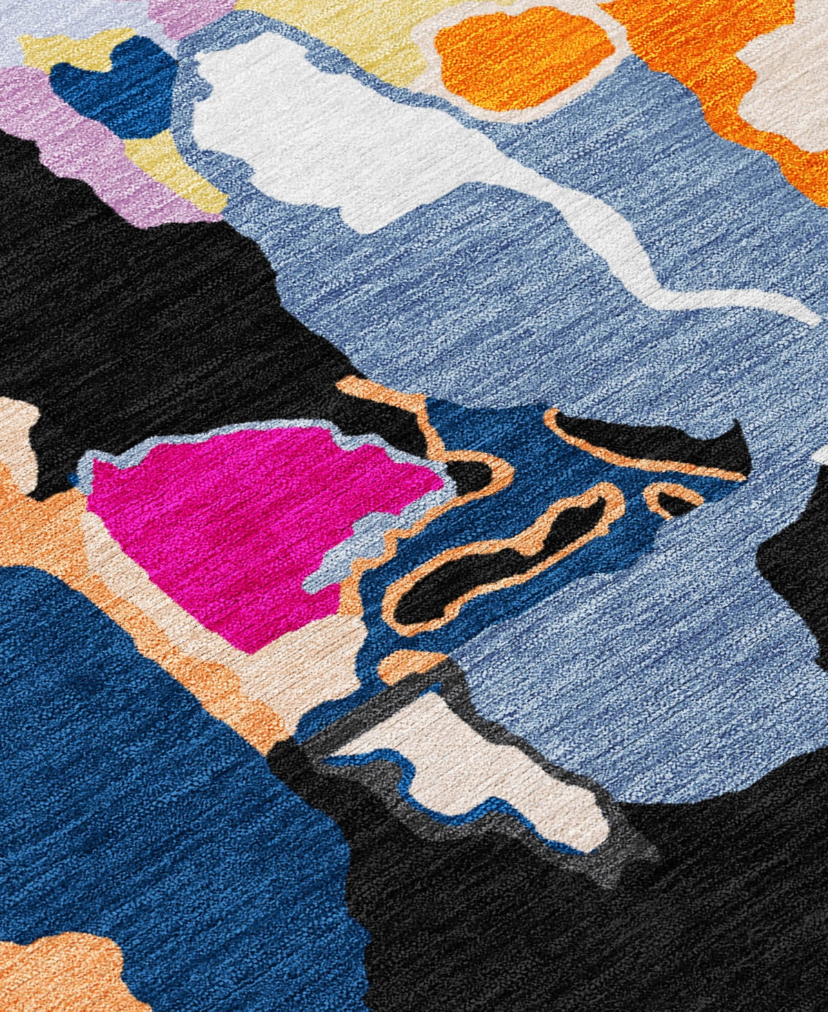 Addison Chantille Machine Washable Acn1028 5'x7'6" Area Rug In Black