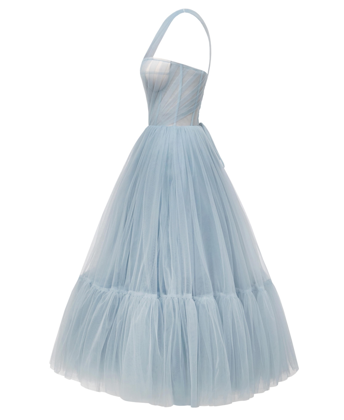 Milla Women's One-Shoulder Cocktail Tulle Dress