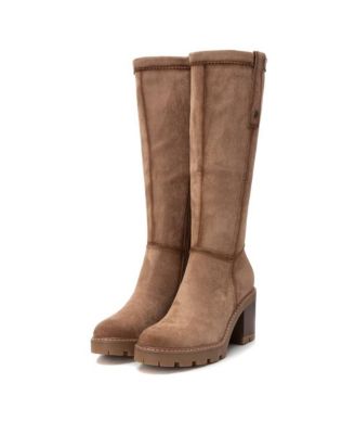 Women's Casual Suede Boots By
