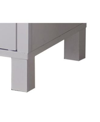 Neiman Buffet Sideboard Wood Wine Rack Cabinet Table with 2 Wine Shelf to Hold 8 Bottles