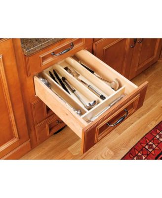Wood Trim to Fit Drawer Organizer Insert, 18.46"W x 21.97"D, 4WUT-1
