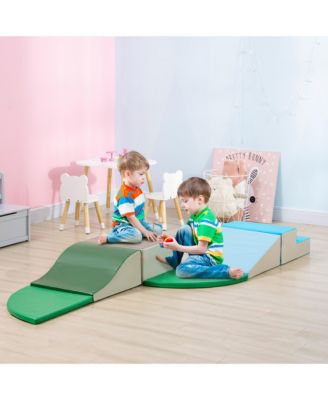 6-Pieces Foam Climbing Blocks for Toddlers 1-3 Years, Assorted