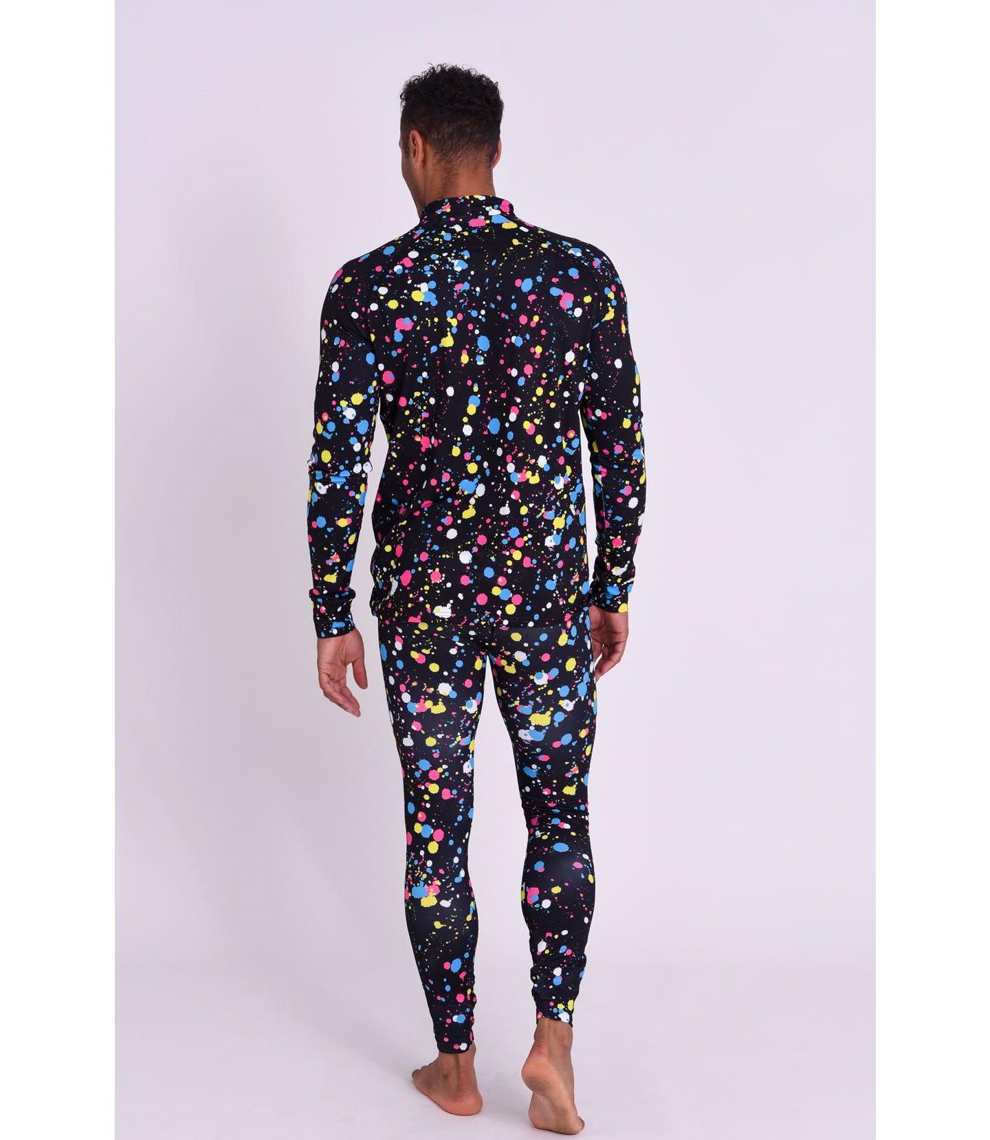 Мужской топ OOSC Baselayer - Catalina Wine Mixer, цвет: Разноцветный — фото 3