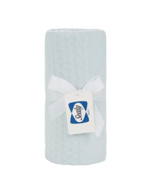 Knit Blanket - Eucalyptus Mint