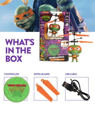 TMNT Michaelangelo Flying UFO Helicopter