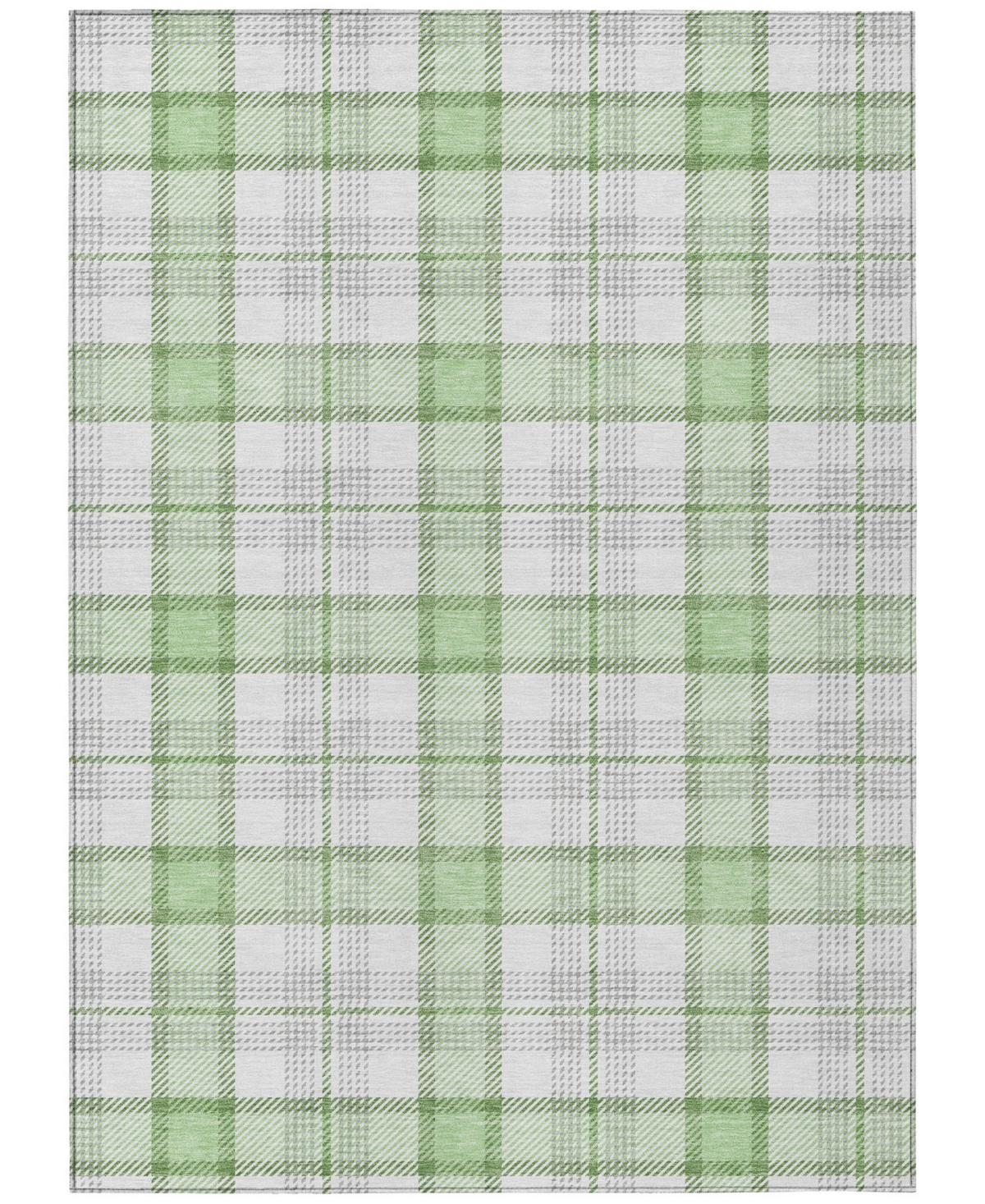 Addison Chantille Mahine Washable Acn1052 9'x12' Area Rug In Mint