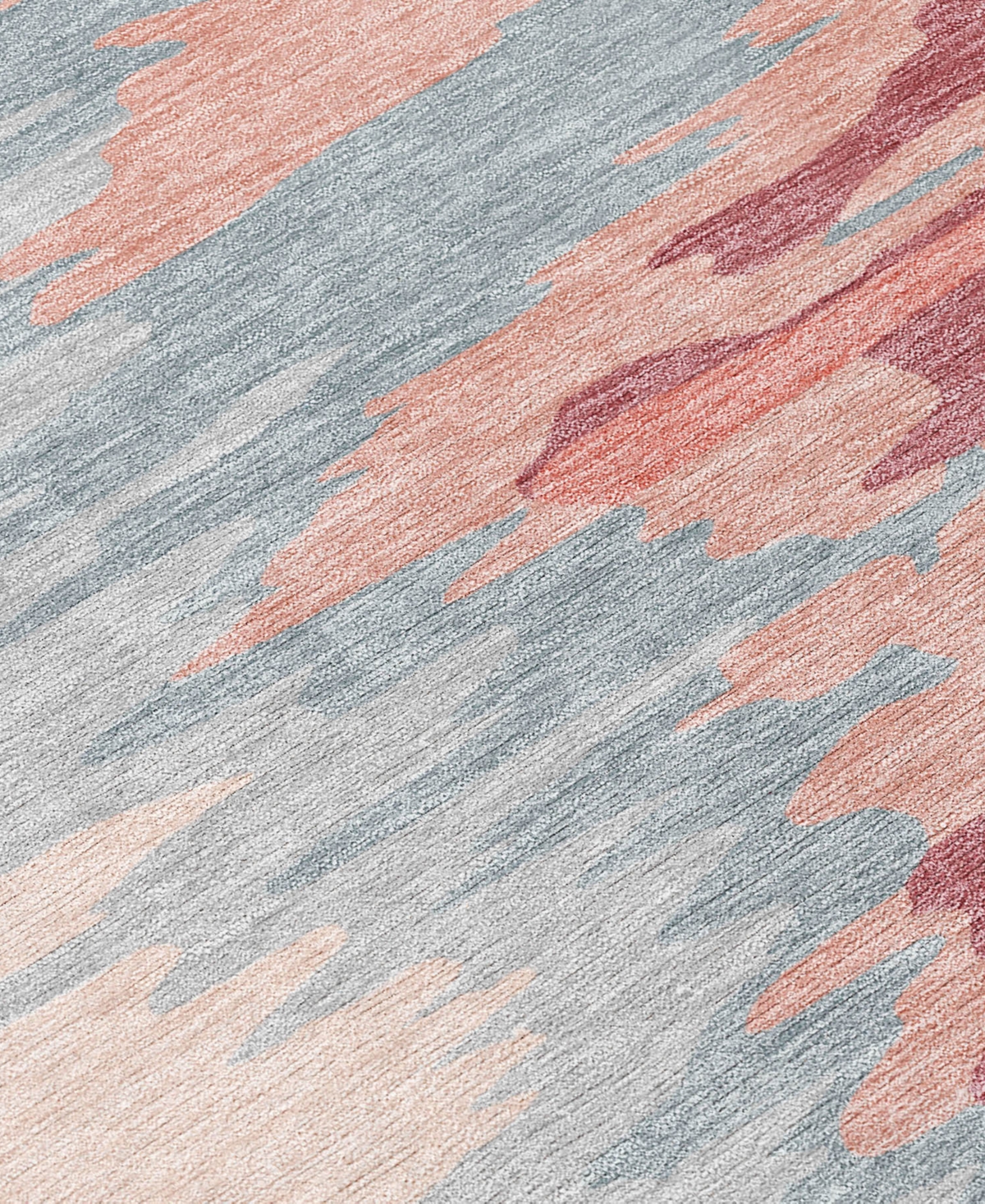 Addison Chantille Mahine Washable Acn1050 9'x12' Area Rug In Coral