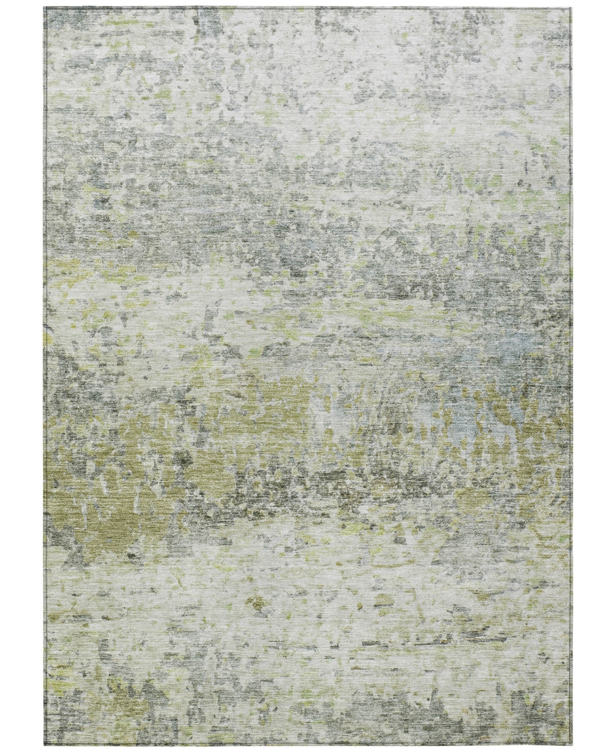 Addison Chantille Machine Washable Acn1129 9'x12' Area Rug In Grass