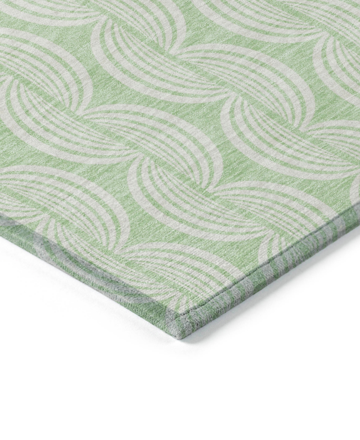 Addison Chantille Mahine Washable Acn1056 5'x7'6" Area Rug In Mint