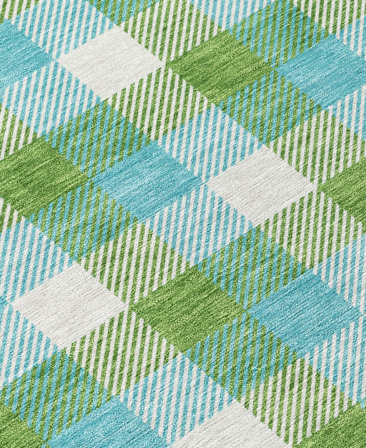 Addison Chantille Machine Washable Acn1053 5'x7'6" Area Rug In Lime