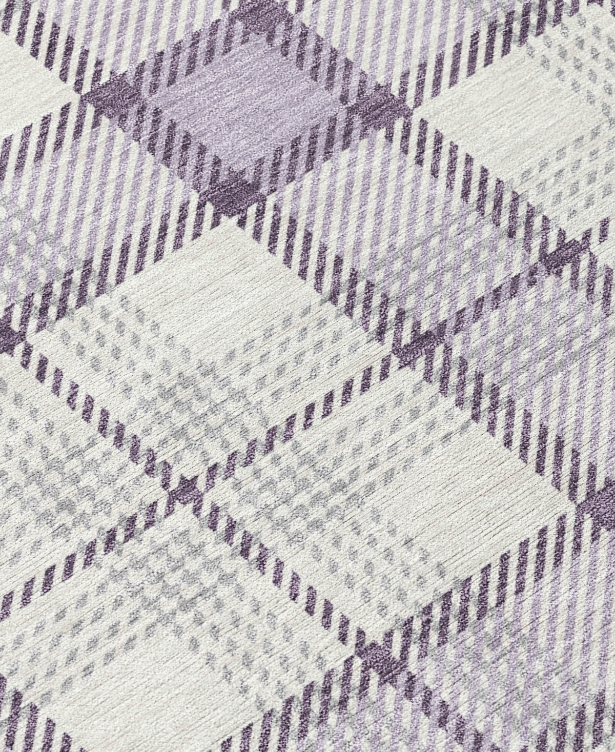 Addison Chantille Mahine Washable Acn1052 5'x7'6" Area Rug In Lavender