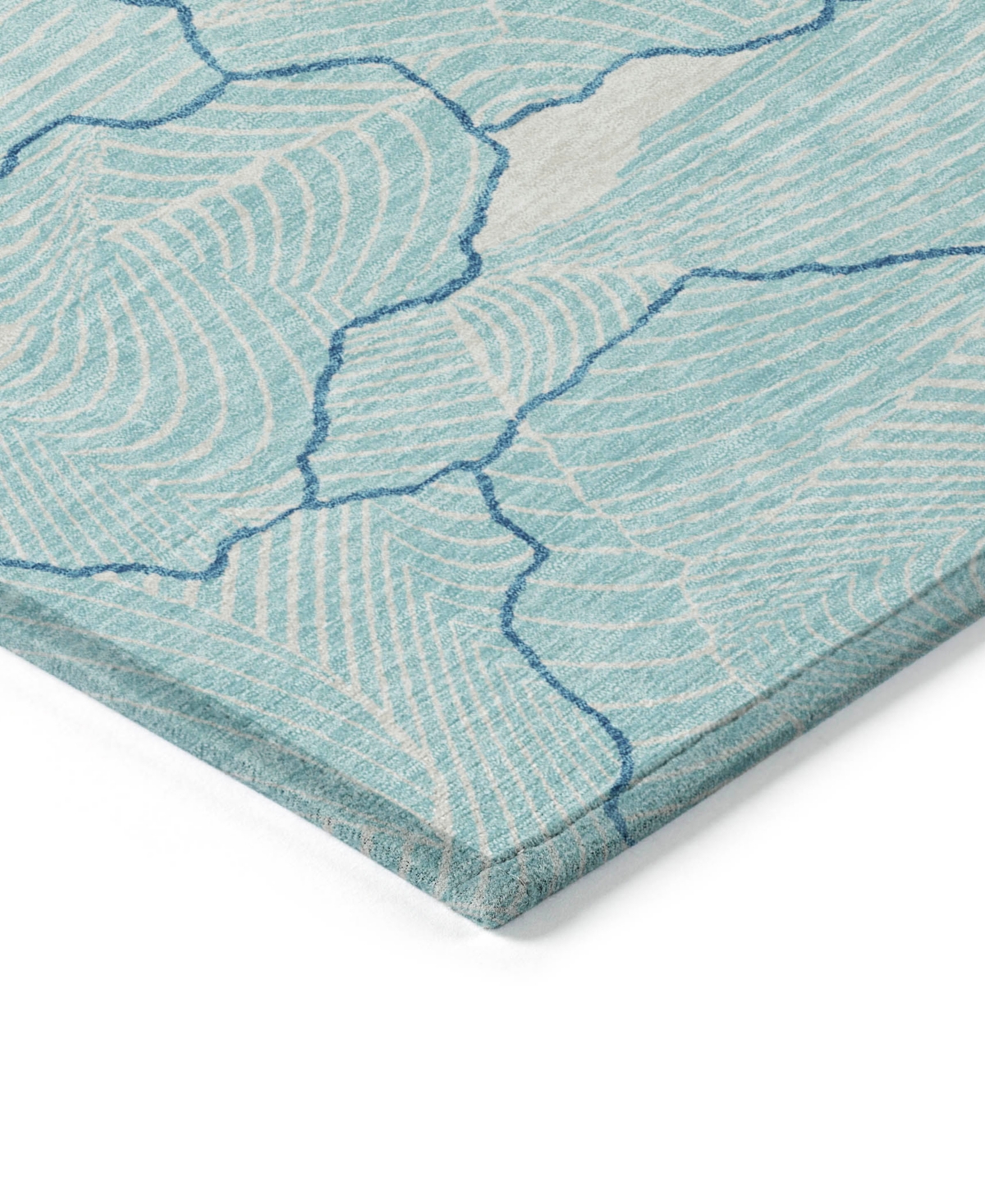 Addison Chantille Mahine Washable Acn1048 3'x5' Area Rug In Aqua