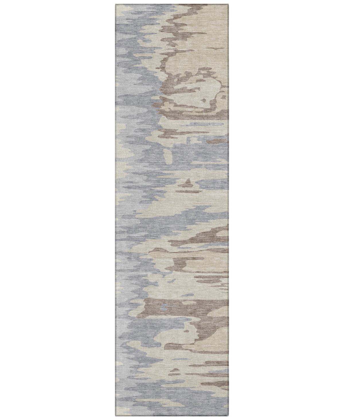 Addison Chantille Mahine Washable Acn1050 2'3"x7'6" Runner Area Rug In Beige