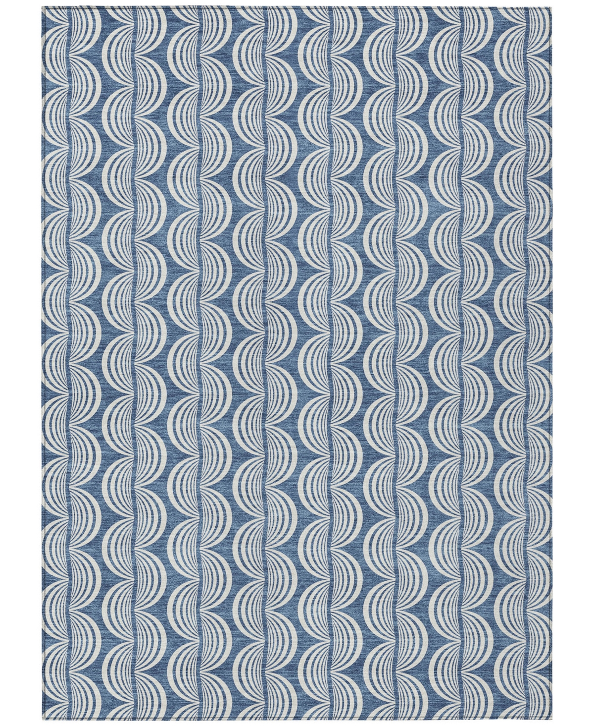 Addison Chantille Mahine Washable Acn1055 10'x14' Area Rug In Denim