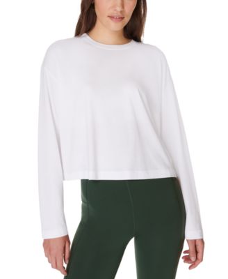 Sweaty Betty - Women's Essential Cropped Long-Sleeve Tee