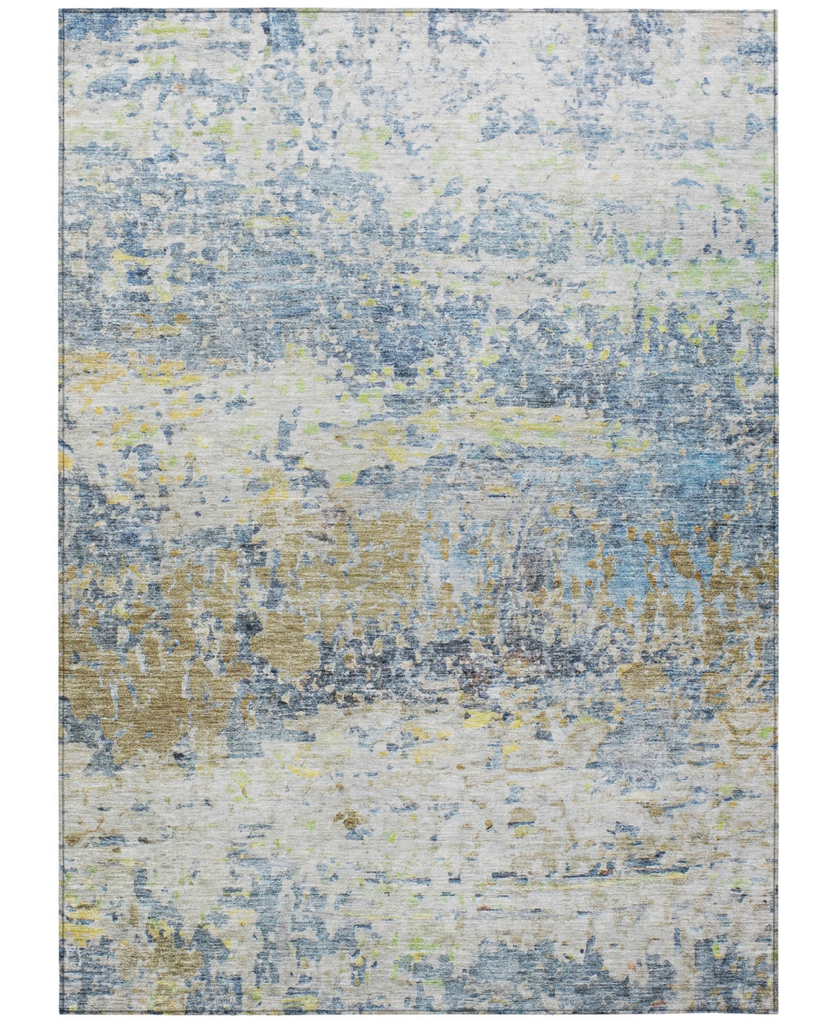 Addison Chantille Machine Washable ACN1129 8'x10' Area Rug - Blue