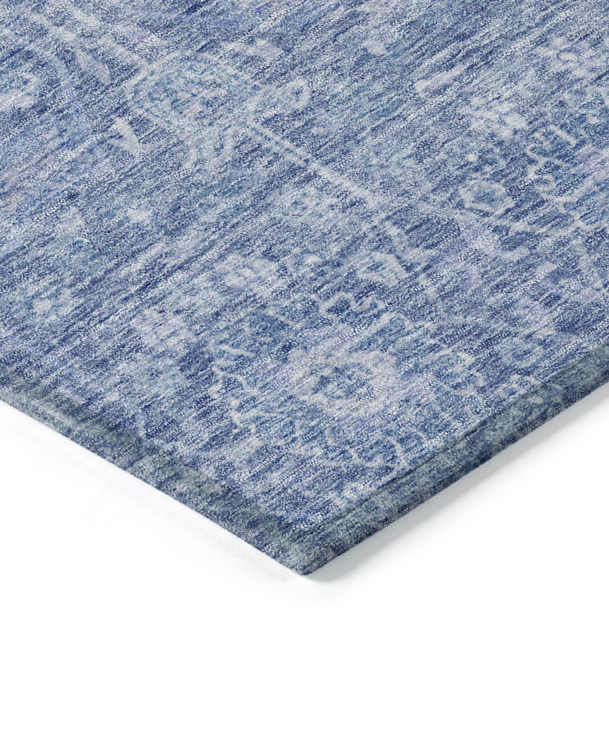 Shop Addison Chantille Machine Washable Acn1133 8'x10' Area Rug In Denim