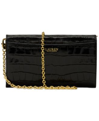 Adair Croc-Embossed Leather Small Crossbody