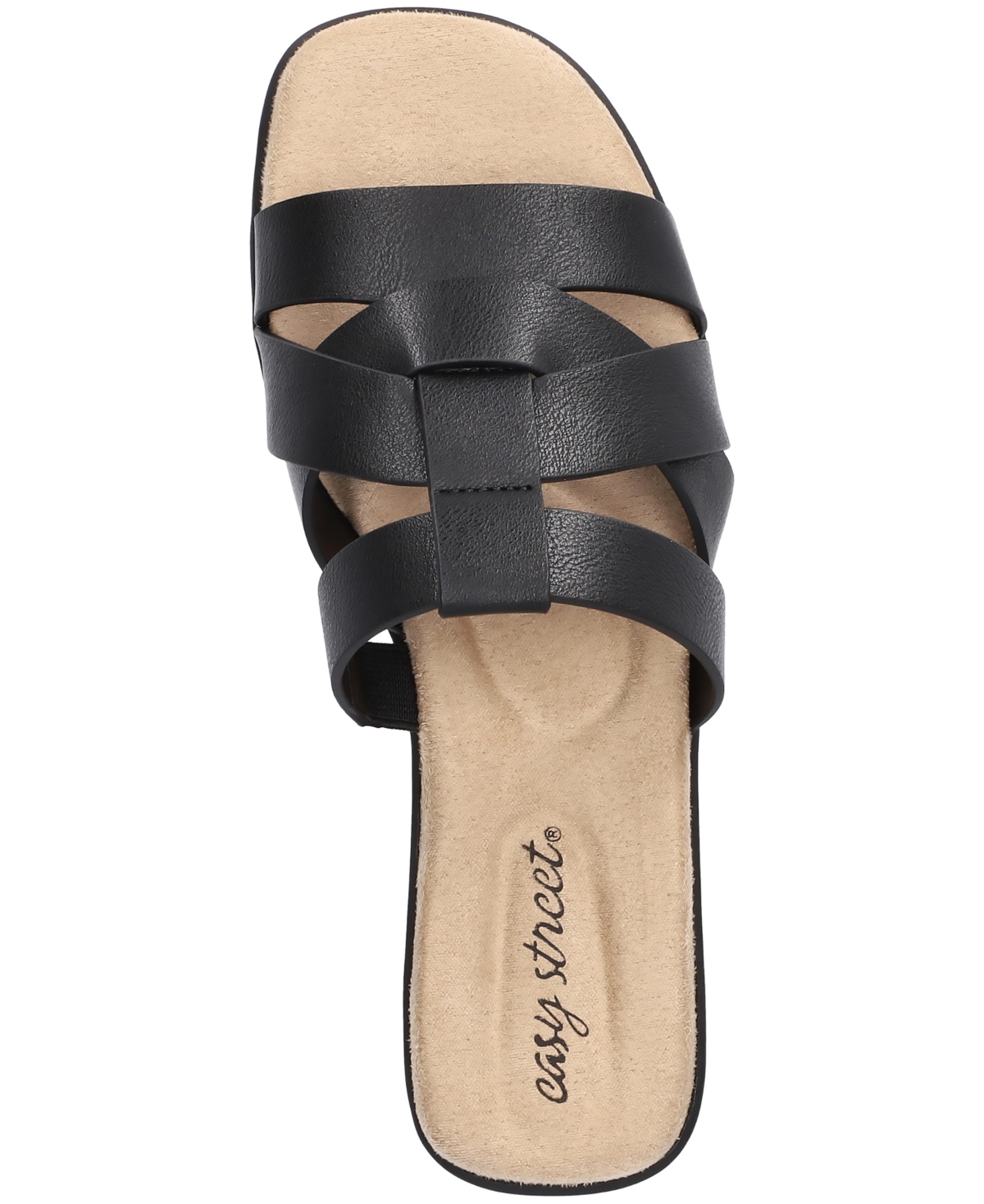 EASY STREET WOMEN'S LAKEPORT COMFORT SLIDE SANDALS 