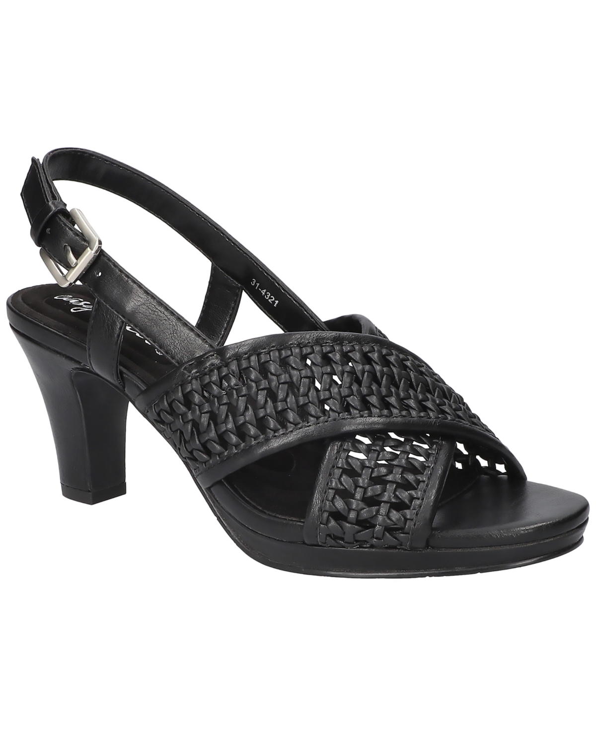 EASY STREET WOMEN'S SOL DRESS HEEL SANDALS 