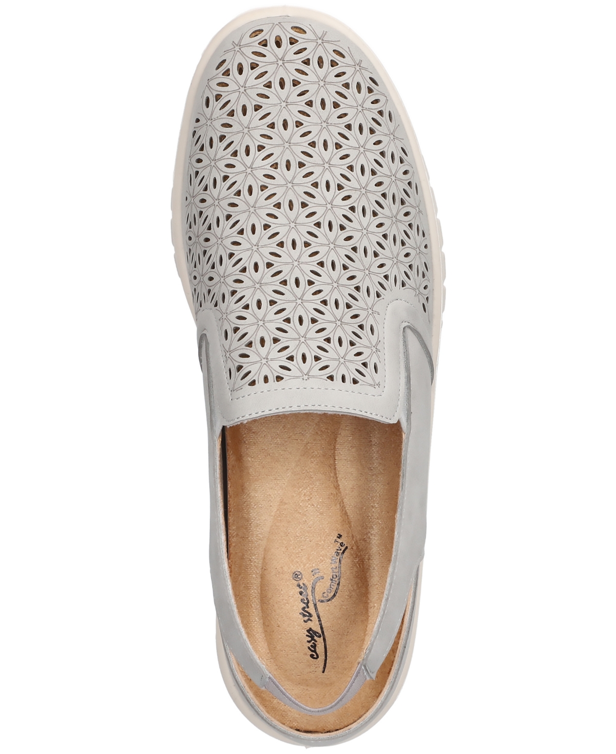 EASY STREET WOMEN'S PETAL COMFORT SLIP-ON FLATS 