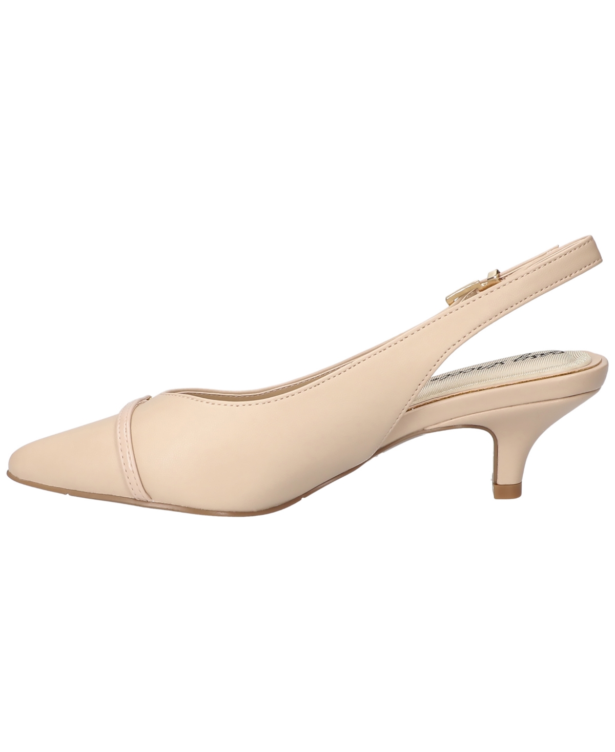 Shop Easy Street Women's Feena Slingback Pumps In Nude