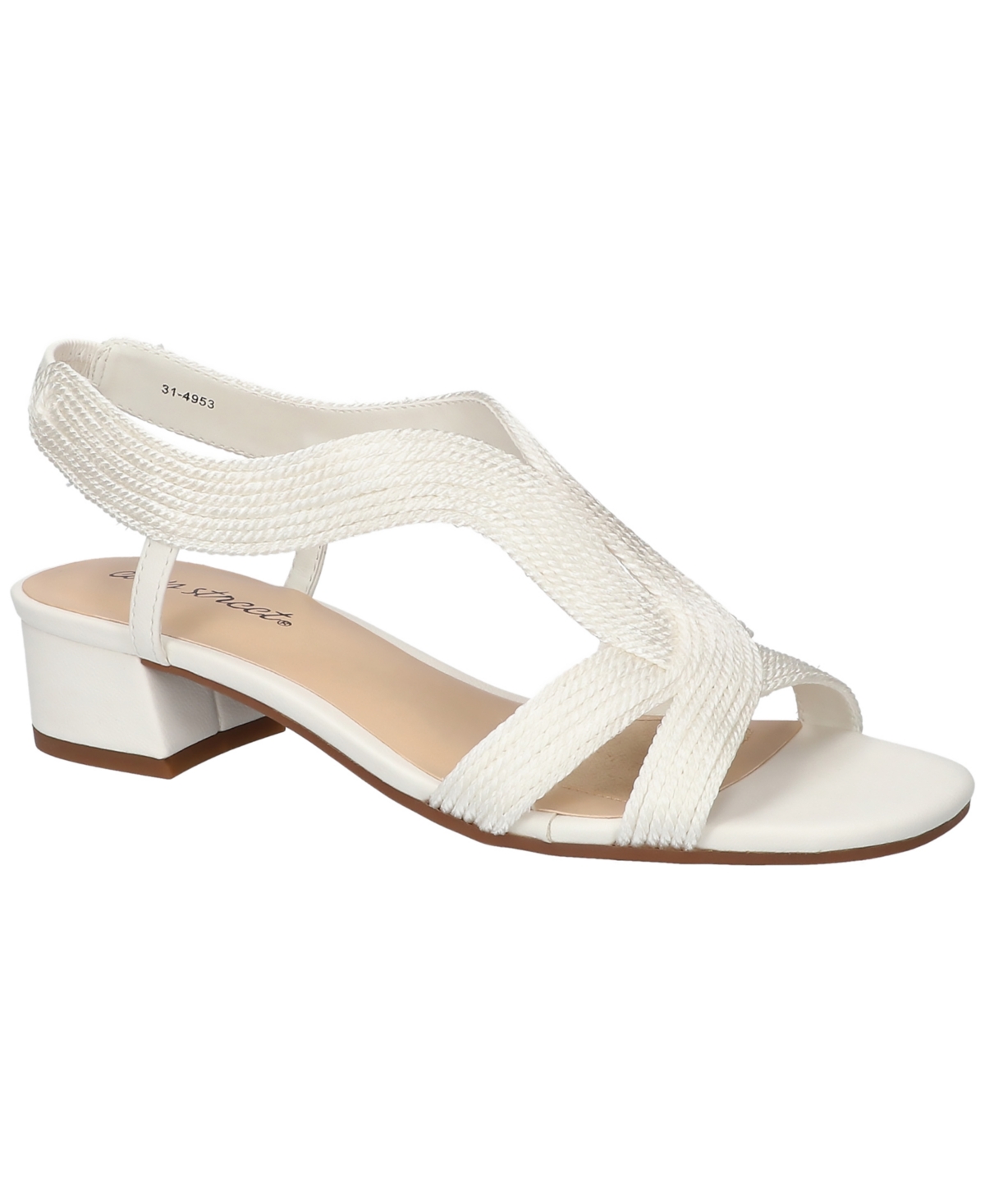EASY STREET WOMEN'S FESTIVAL BLOCK HEEL SANDALS 